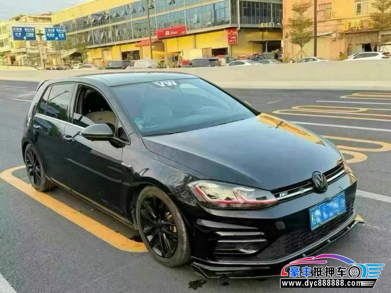18年大众高尔夫轿车抵押车出售