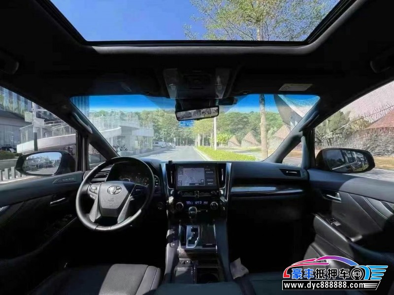 22年丰田威尔法轿车抵押车出售