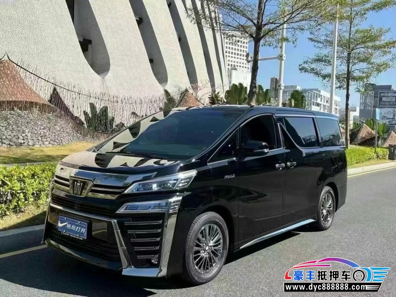 22年丰田威尔法轿车抵押车出售