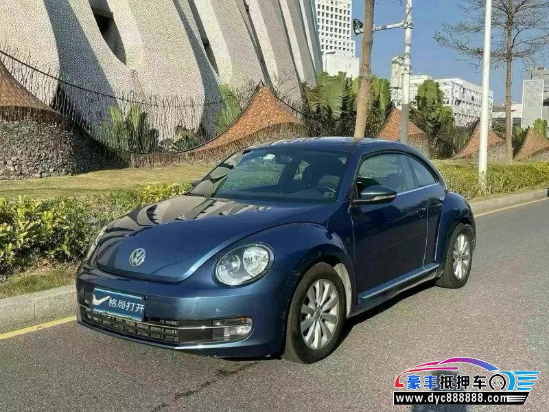 17年大众甲壳虫轿车抵押车出售
