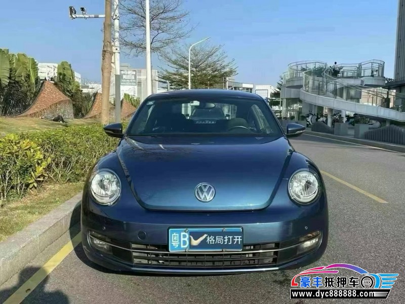 17年大众甲壳虫轿车抵押车出售