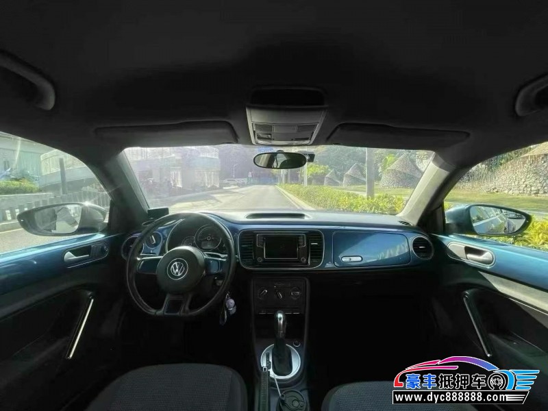 17年大众甲壳虫轿车抵押车出售