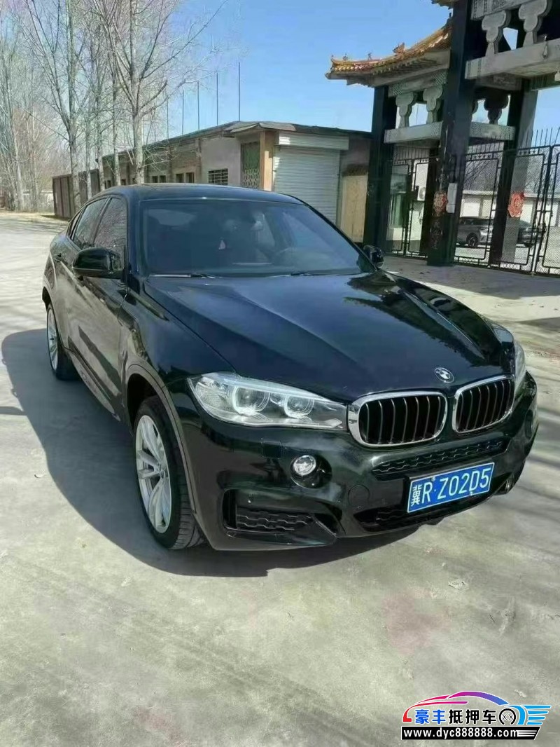 19年宝马X6轿车抵押车出售