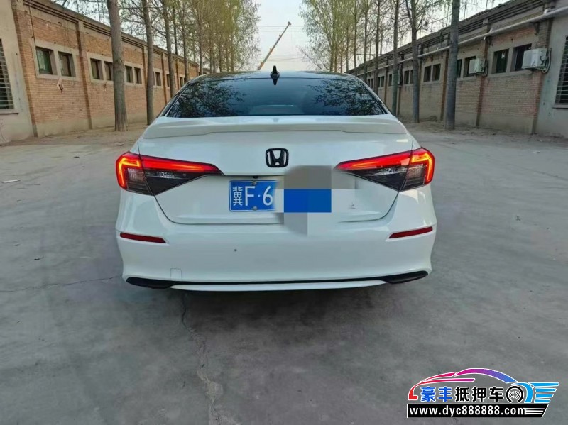 23年本田思域轿车抵押车出售