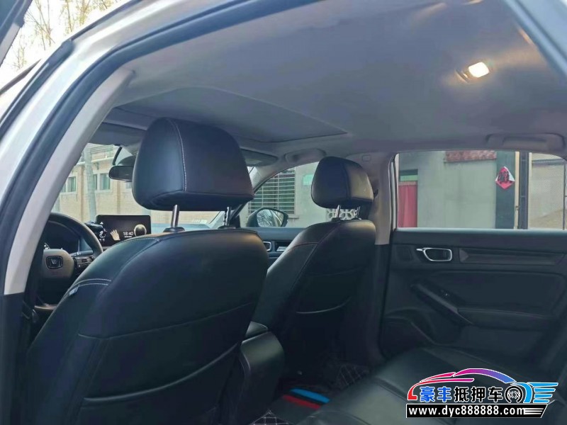 23年本田思域轿车抵押车出售