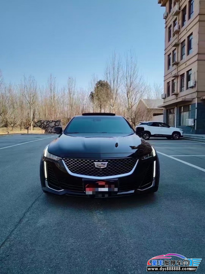 22年凯迪拉克CT5轿车抵押车出售