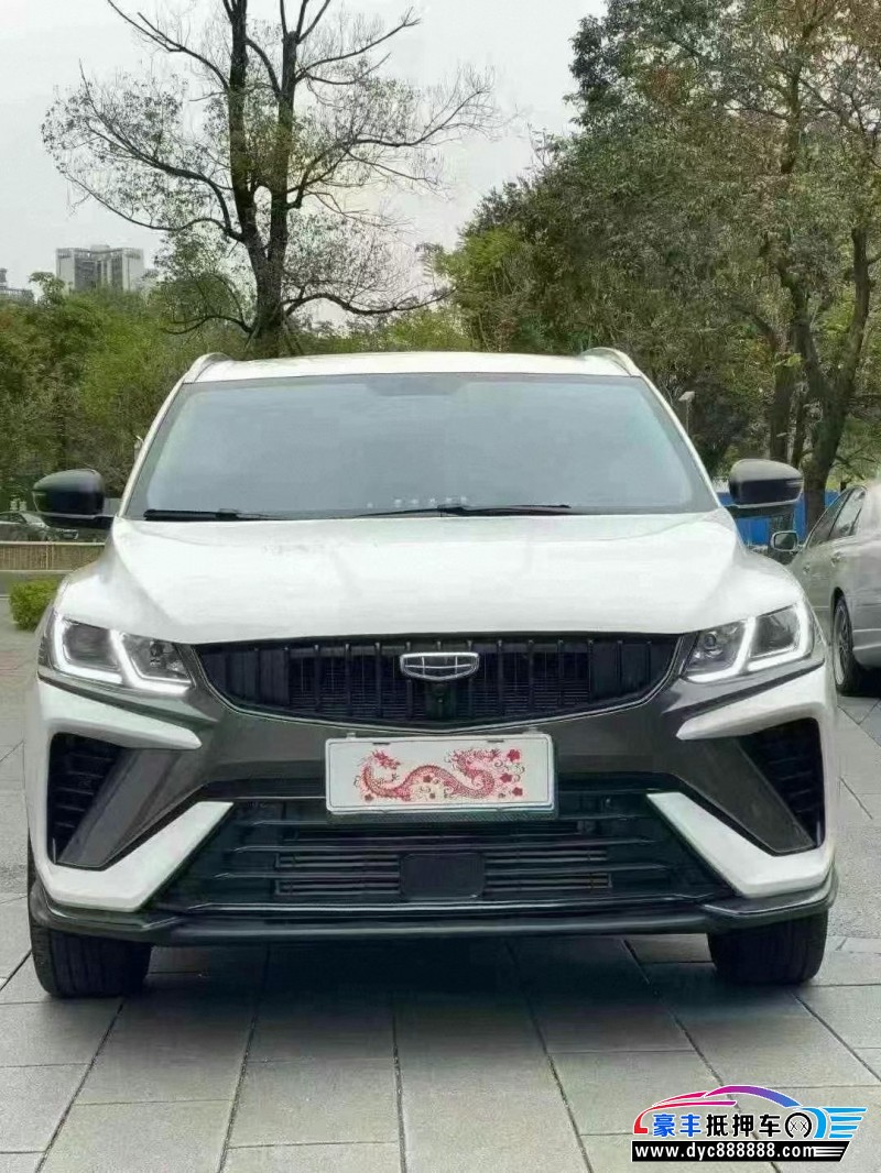 24年吉利缤越轿车抵押车出售