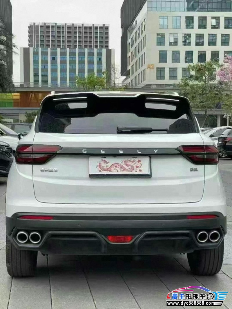 24年吉利缤越轿车抵押车出售