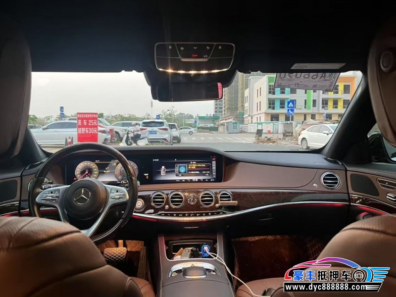 18年奔驰S轿车抵押车出售