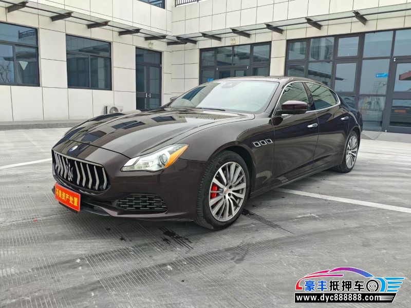 18年玛莎拉蒂总裁轿车抵押车出售