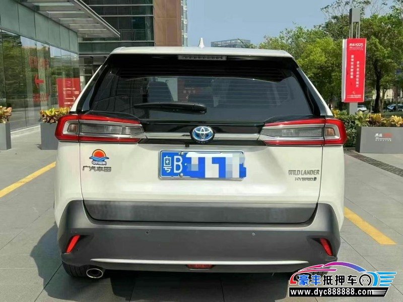 21年丰田威兰达轿车抵押车出售