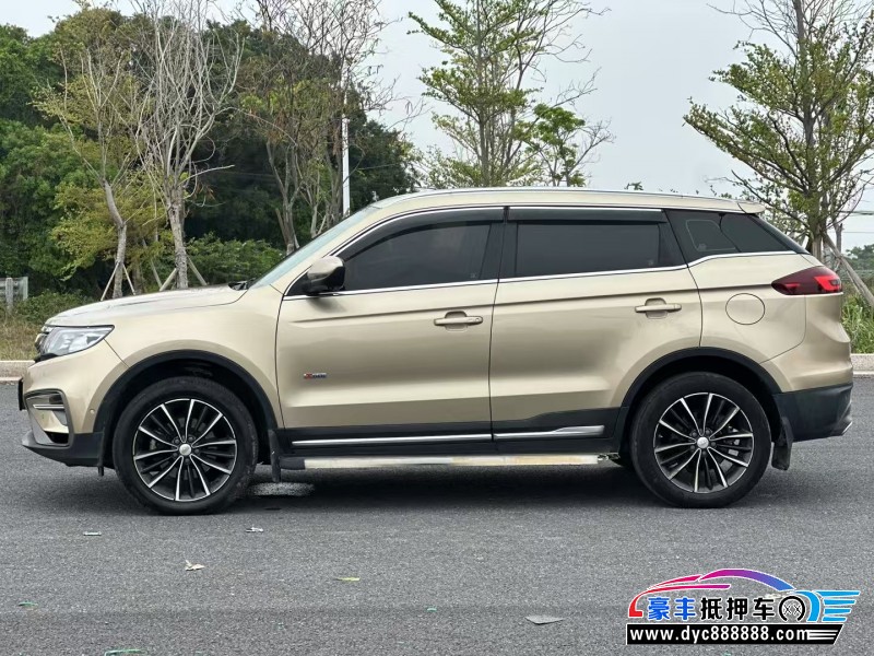 18年吉利博越轿车抵押车出售