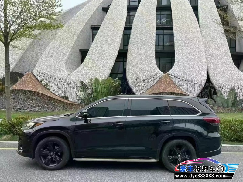 20年丰田汉兰达轿车抵押车出售