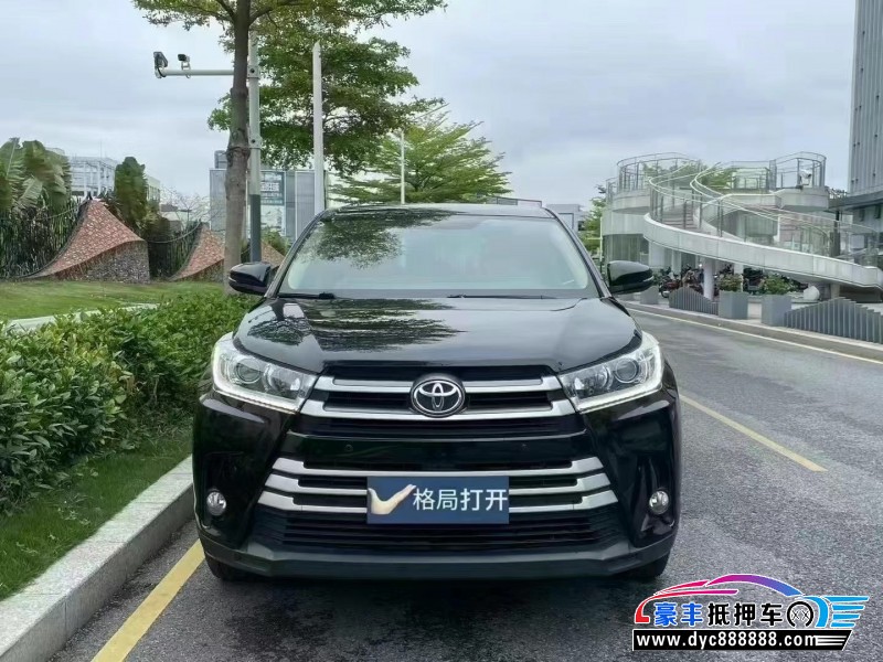 20年丰田汉兰达轿车抵押车出售