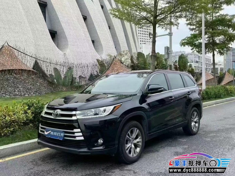 20年丰田汉兰达轿车抵押车出售