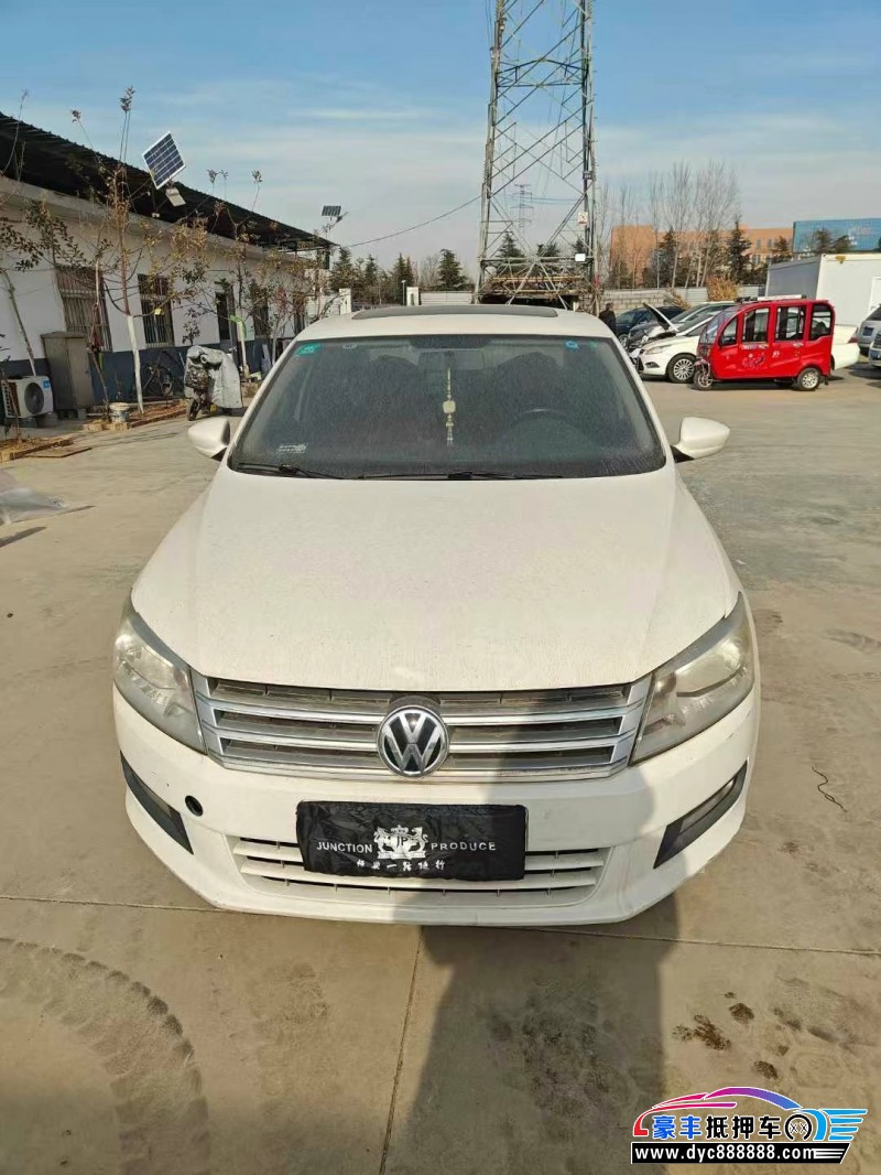 14年大众桑塔纳轿车抵押车出售