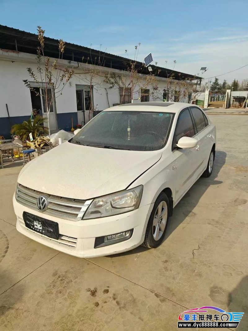 14年大众桑塔纳轿车抵押车出售
