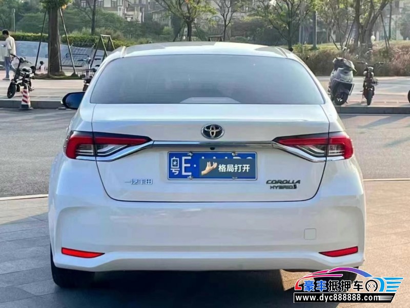 24年丰田卡罗拉轿车抵押车出售