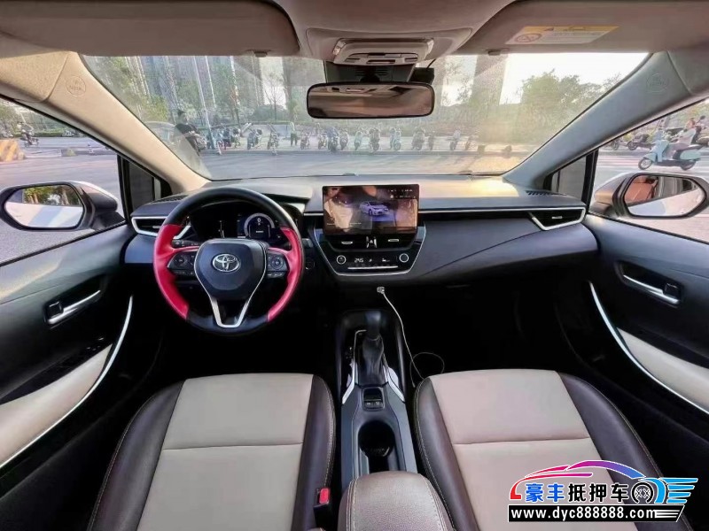 24年丰田卡罗拉轿车抵押车出售