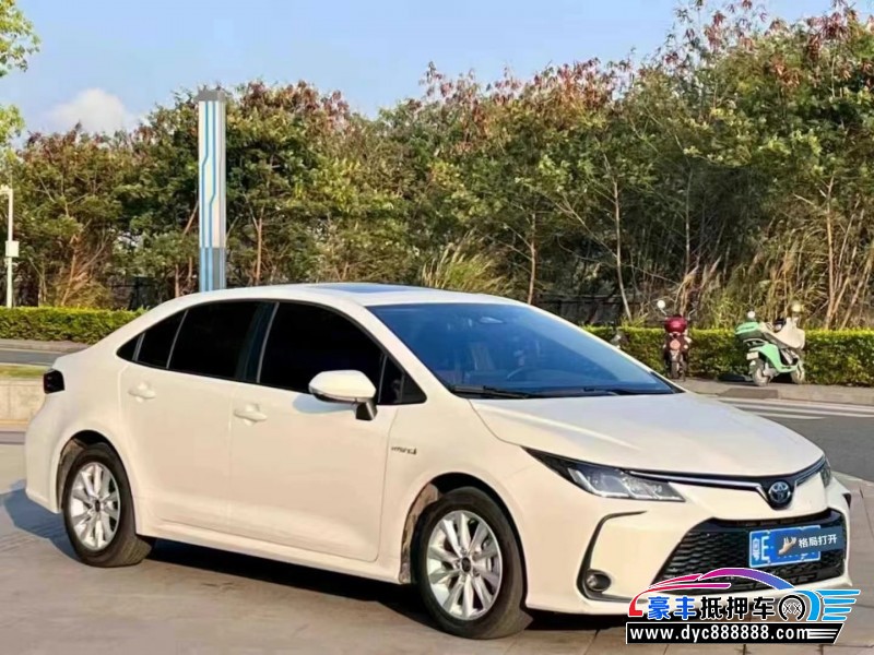 24年丰田卡罗拉轿车抵押车出售