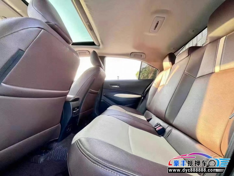 24年丰田卡罗拉轿车抵押车出售