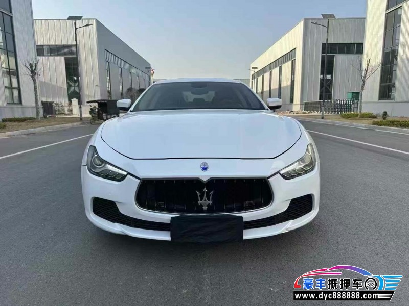 17年玛莎拉蒂Ghibli轿车抵押车出售