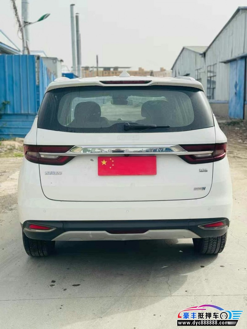 19年吉利嘉际轿车抵押车出售