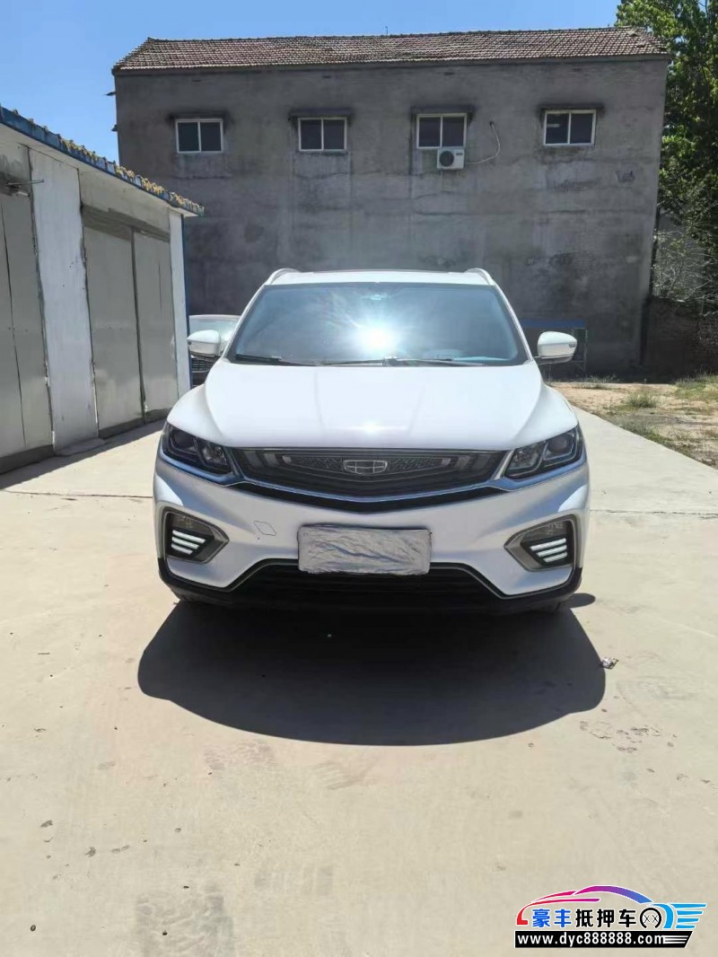 22年吉利缤越轿车抵押车出售