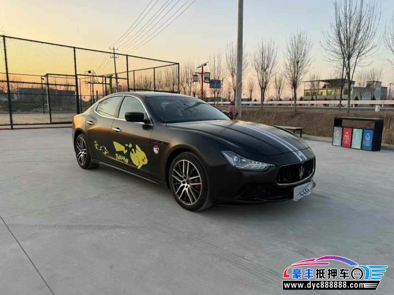14年玛莎拉蒂Ghibli轿车抵押车出售