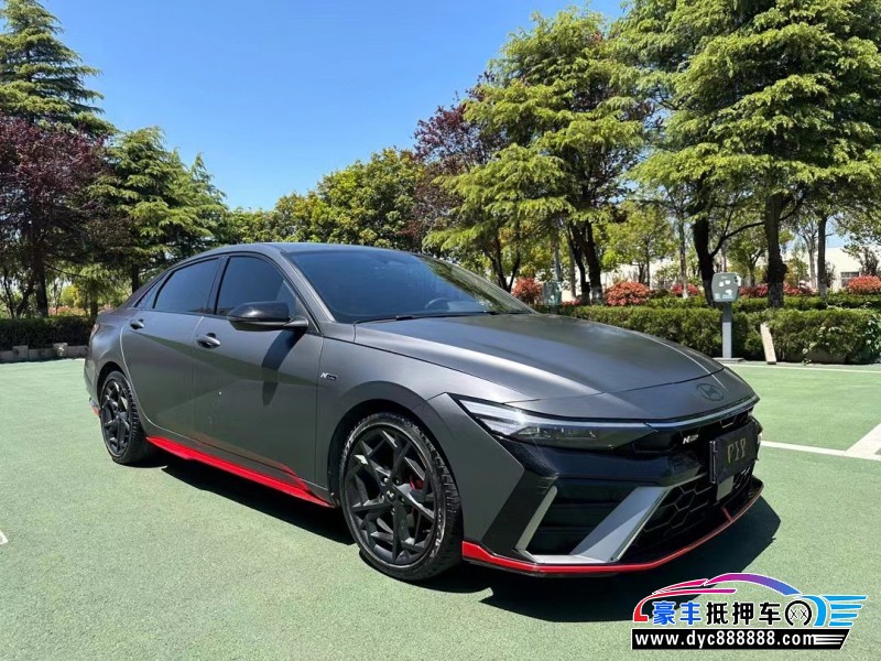 24年现代伊兰特轿车抵押车出售