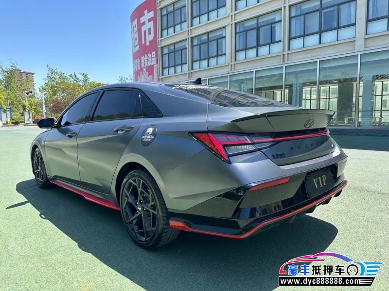 24年现代伊兰特轿车抵押车出售