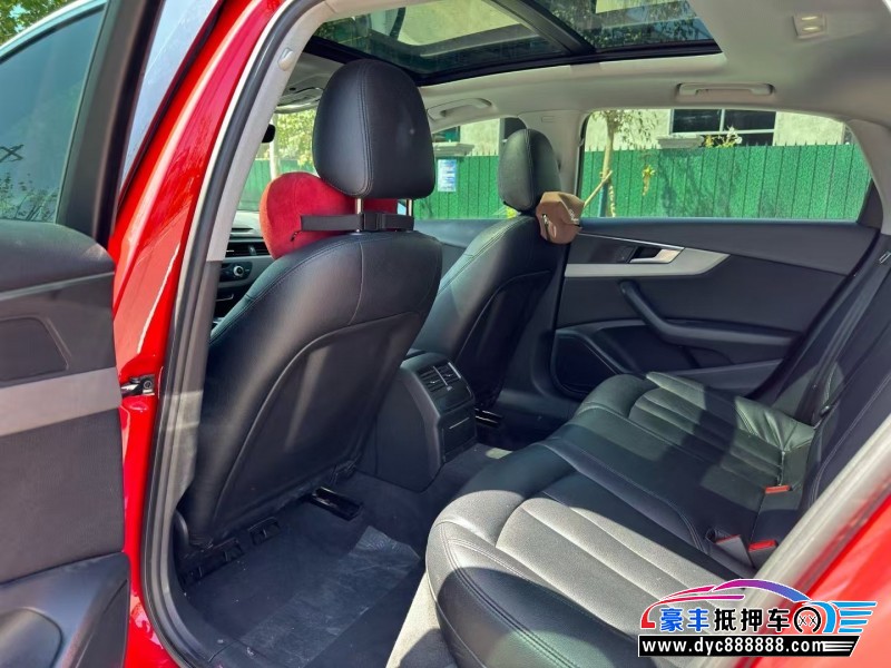 19年奥迪A4L轿车抵押车出售