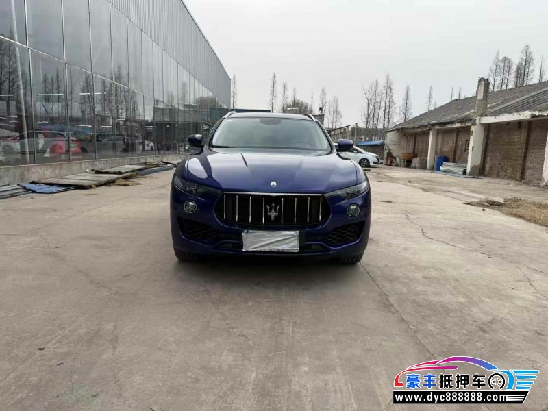18年玛莎拉蒂莱万特轿车抵押车出售