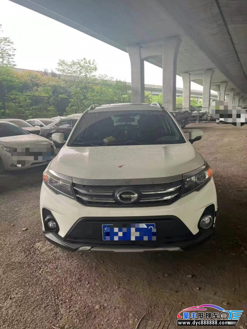 18年传祺gs3轿车抵押车出售