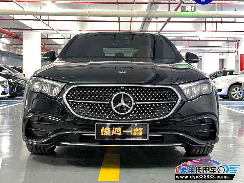 24年奔驰E轿车抵押车出售