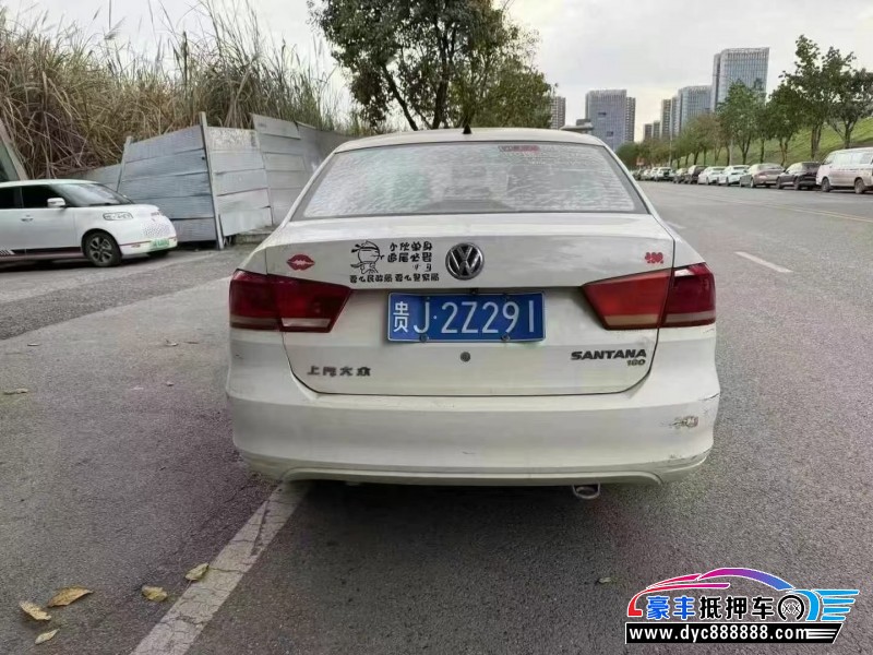18年大众桑塔纳轿车抵押车出售