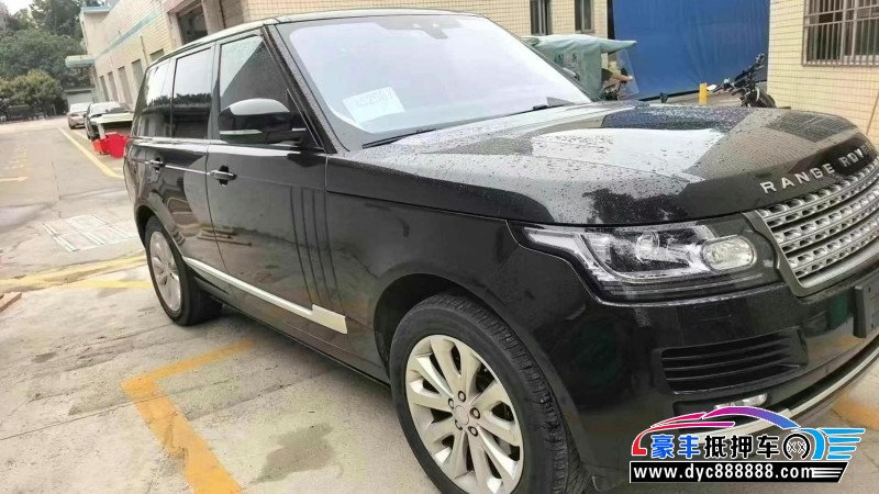 18年路虎揽胜行政轿车抵押车出售