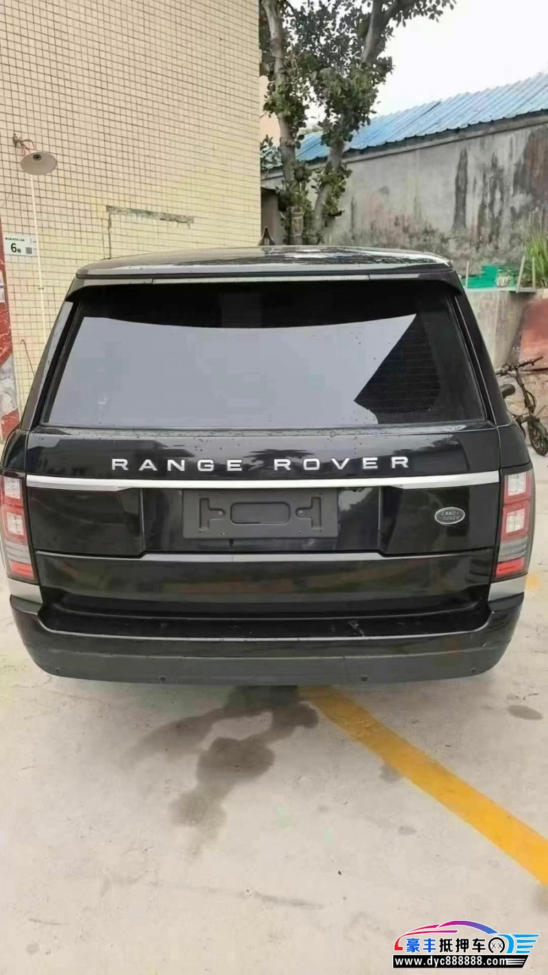 18年路虎揽胜行政轿车抵押车出售