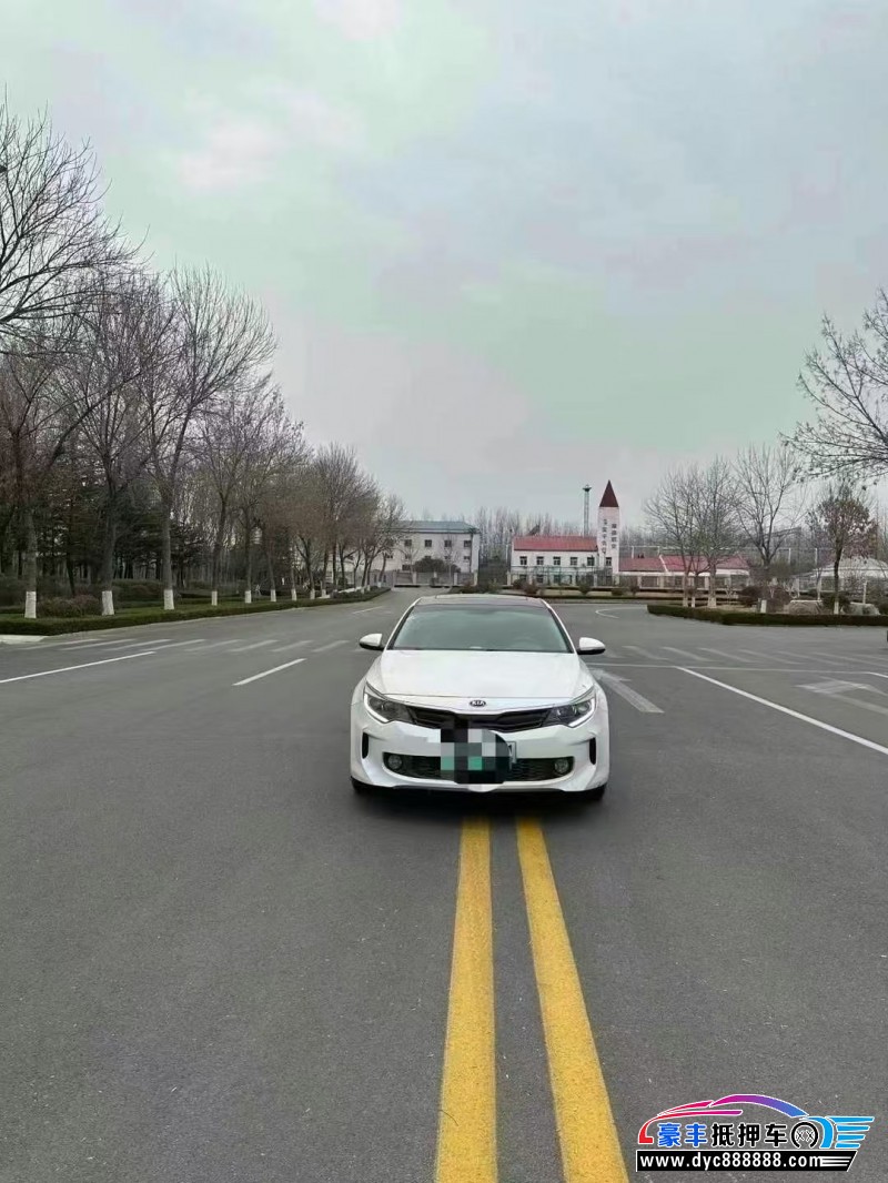 19年起亚K5轿车抵押车出售