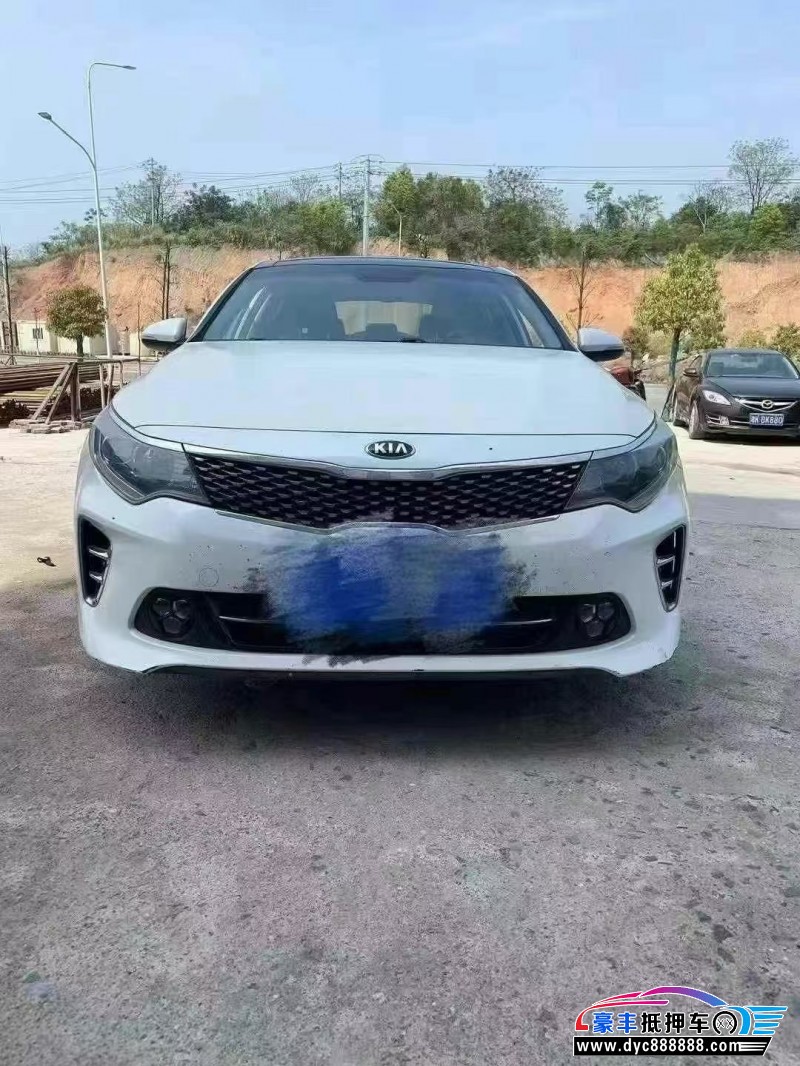 17年起亚K5轿车抵押车出售