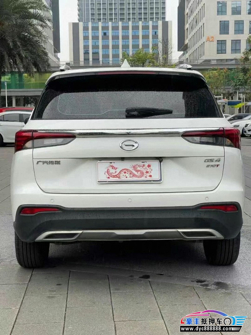 22年传祺GS4轿车抵押车出售