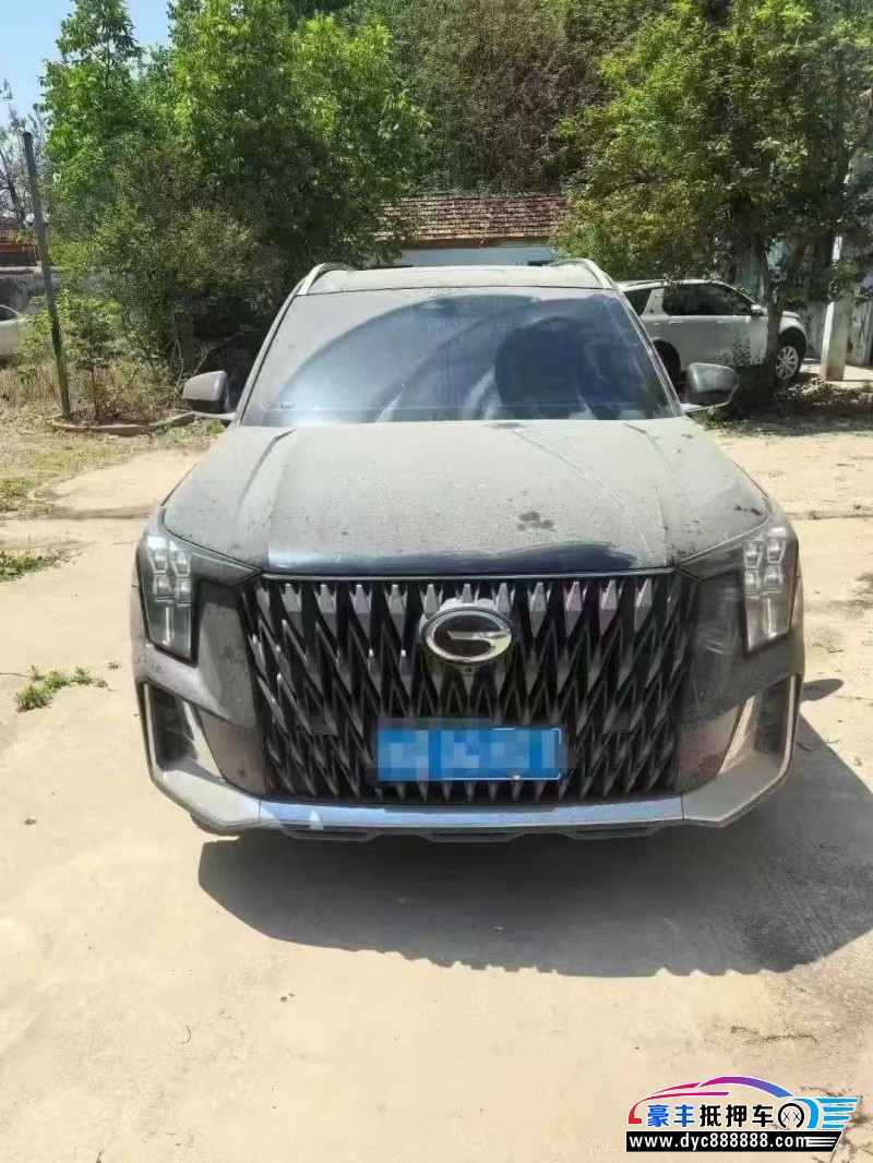 22年传祺GS8轿车抵押车出售