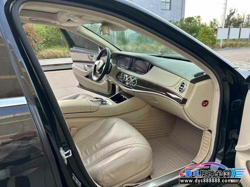 17年奔驰S轿车抵押车出售