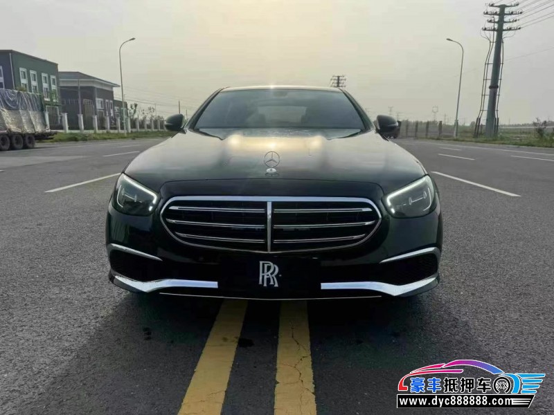 21年奔驰E轿车抵押车出售