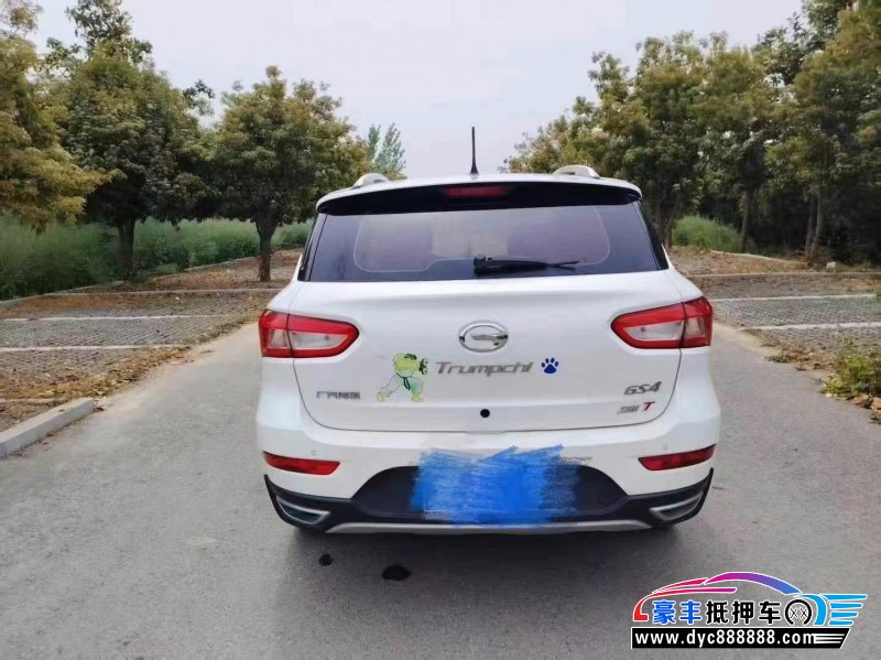 18年传祺GS4轿车抵押车出售