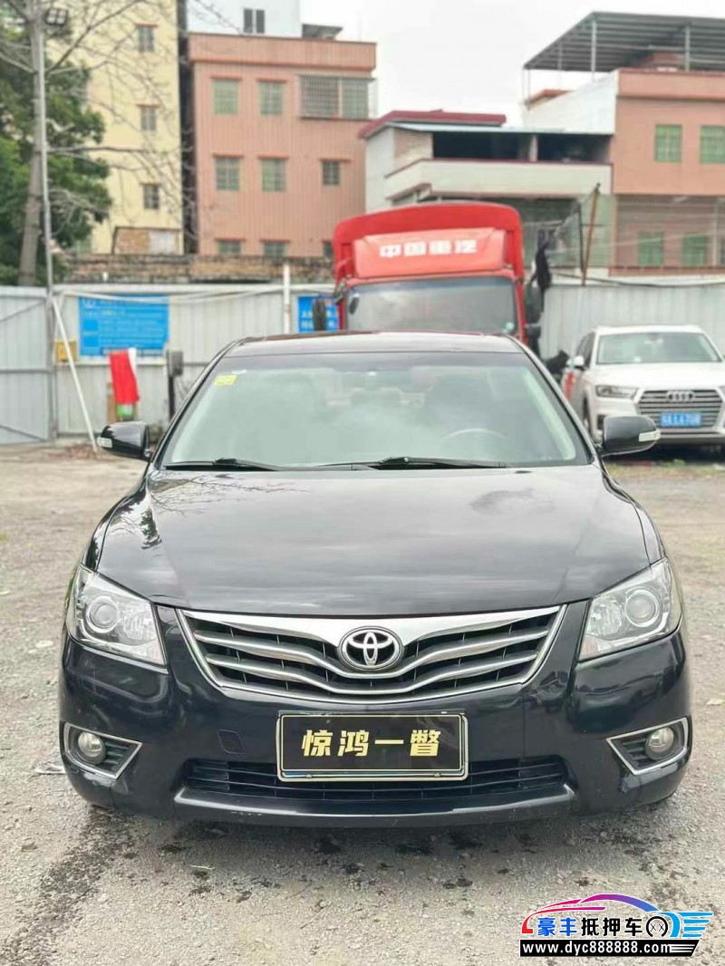 14年丰田凯美瑞轿车抵押车出售