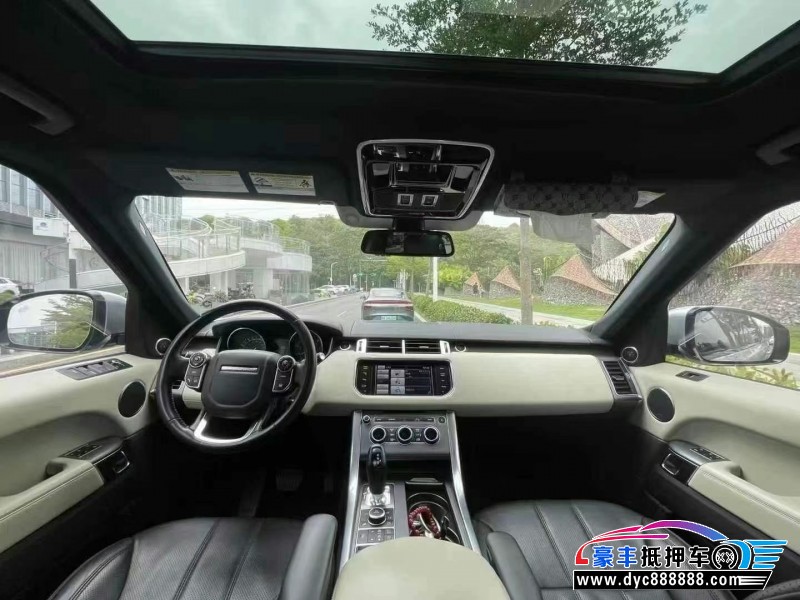 15年路虎揽胜运动轿车抵押车出售