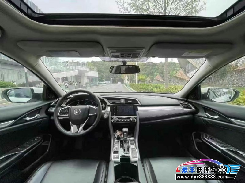 19年本田思域轿车抵押车出售