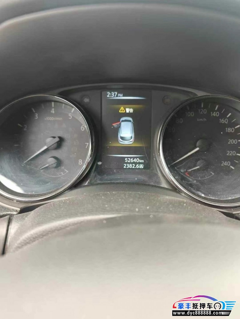 17年日产逍客SUV抵押车出售