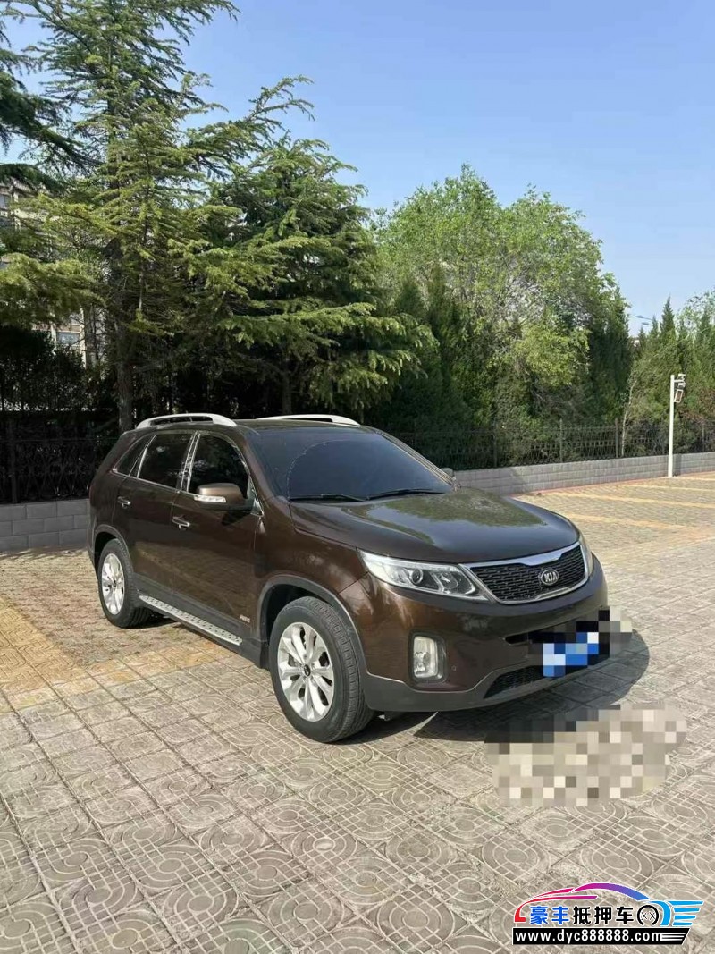 14年起亚索兰托SUV抵押车出售